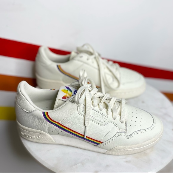 adidas Other - NEW ADIDAS continental pride 80s leather sneakers